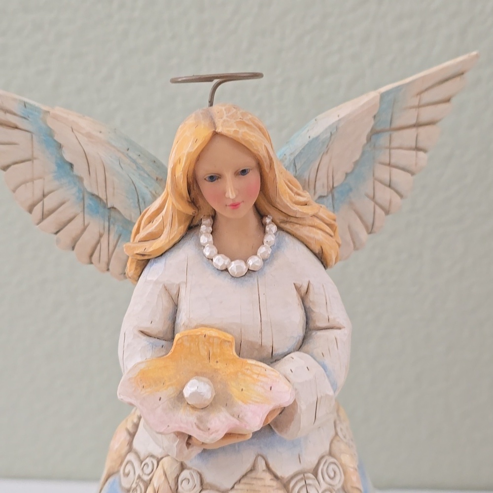 2003 Jim Shore Angel Safe Keeper of the Sea & Seashores - Picture 4 of 9